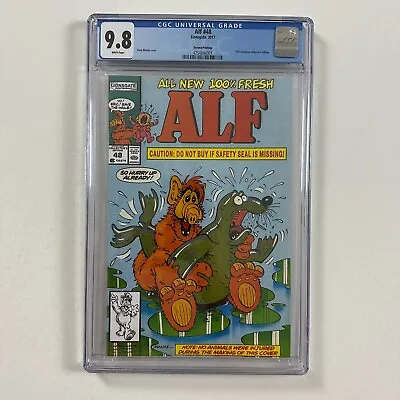 Buy Alf 48 Cgc 9.8 Rare Htf 2nd Printing Seal Of Approval 1991 2017 Lionsgate Marvel • 632.23£