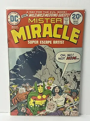 Buy Mister Miracle #18 DC Comics 1974 Bronze Age, Boarded • 3.87£