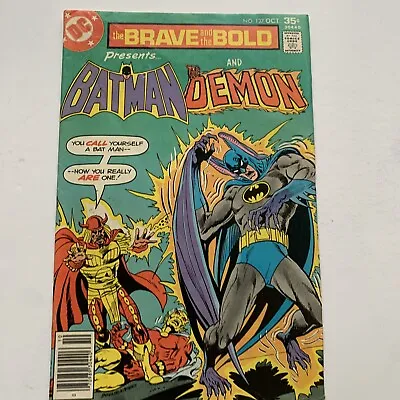 Buy The Brave And The Bold #137 Batman! The Demon! Bronze Age Dc! • 2.40£