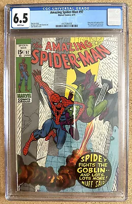 Buy Amazing Spider-Man #97 - In The Grip Of The Goblin!  CGC GRADED • 165.96£