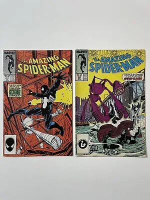 Buy The Amazing Spider-Man #291, 292 Lot 1987 Direct Editions, Spider-Slayer Key • 5.52£