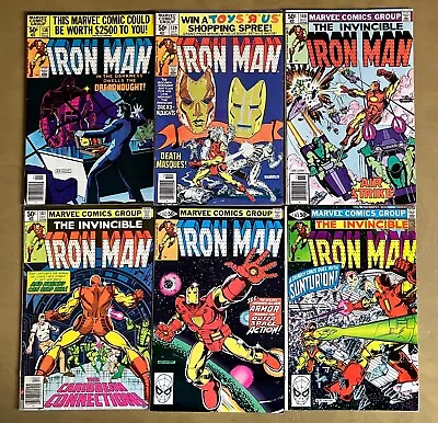 Buy Invincible Iron Man #138 #139 #140 #141 #142 #143-(1980)-(VG+/VF) • 15.80£