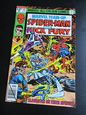 Buy Marvel Team-Up # 83 July 1979 NICK FURY Very Fine+ ( VF+ ) Pence Copy . • 5£