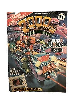 Buy 2000ad Sci-Fi Special 1984 Fleetway Comics Judge Dredd Vintage UK Comic • 3.99£