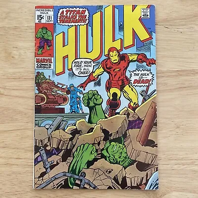 Buy Incredible Hulk # 131 * Roy Thomas * Herb Trimpe * Marvel Comics * 1970 • 78.55£