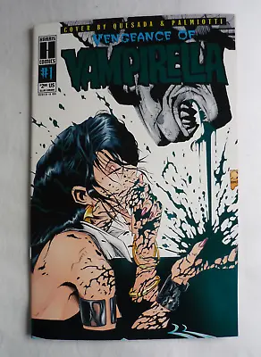 Buy Vengeance Of Vampirella #1 Green Foil Second Print FN/VFN (1994) Harris Comics • 25£