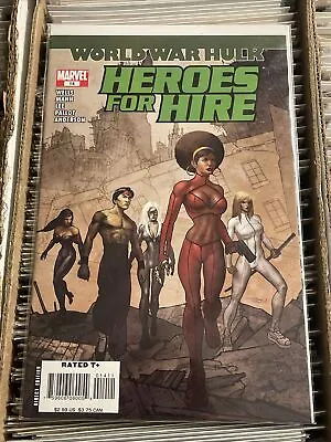 Buy HEROES FOR HIRE #14 HEROES FOR HIRE FRANCIS TSAI Black Cat Misty Knight 2007 • 5.53£