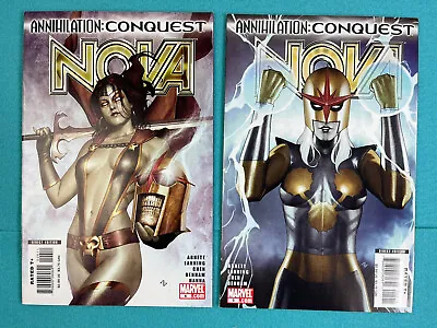 Buy Annihilation Conquest : Nova #5 & 6 - 2007 Marvel Comics • 3.99£