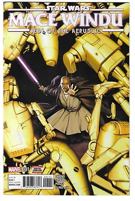 Buy Star Wars: Mace Windu- Jedi Of The Republic #1 (2017) 1st Print VF/NM Or Better • 11.85£
