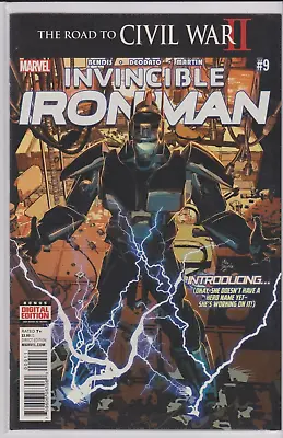 Buy Invincible Iron Man #9-1st Appearance Of Riri Williams- Cover A-1st Print-NM • 177.19£