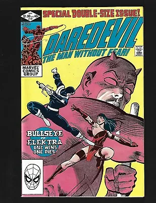 Buy Daredevil #181 VF- Giant Frank Miller Death Of Elektra Bullseye Kingpin • 25.57£