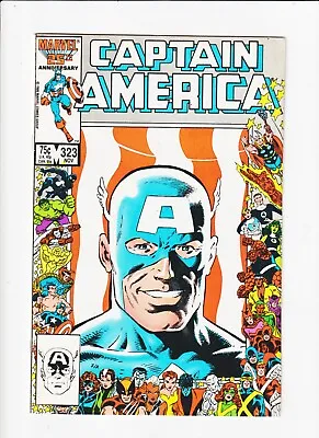 Buy CAPTAIN AMERICA #323 (1986) 1ST APP JOHN WALKER SUPER PATRIOT Marvel Comic MCU • 16.09£