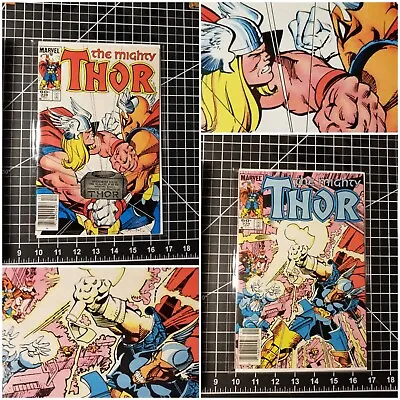 Buy Mighty Thor - Lot Of 27,  Key 344, Marvel 1984, 1st Malekith, Newsstand!   HG • 386.48£