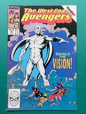 Buy West Coast Avengers #45 FN/VF (Marvel 1989) 1st App White Vision Key MCU • 34.99£