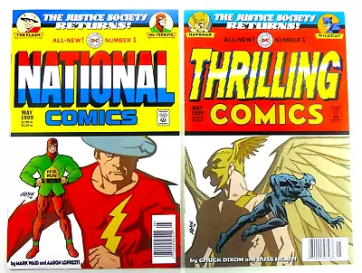 Buy DC NATIONAL COMICS #1 + THRILLING COMICS #1 Newsstand Lot VF/NM To NM Ships FREE • 11.82£
