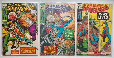 Buy AMAZING SPIDER-MAN MARVEL COMICS LOT OF 6 #85, #88, #89, #90, #96, #98 BronzeAge • 319.01£