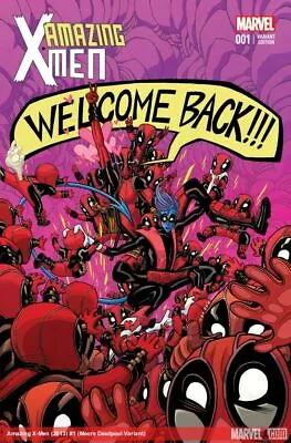 Buy Amazing X-men #1 Moore Deadpool Variant (2013) Vf/nm Marvel • 6.95£