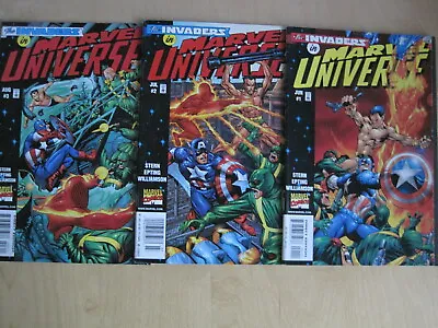 Buy MARVEL UNIVERSE : COMPLETE 7 Issue MARVEL 1998 SERIES. INVADERS. 1,2,3,4,5,6,7 • 19.99£