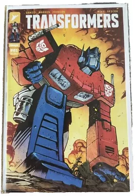 Buy Transformers #1 Cover A 1st Print Image Comics 2023 Daniel Warren Johnson NM • 10£
