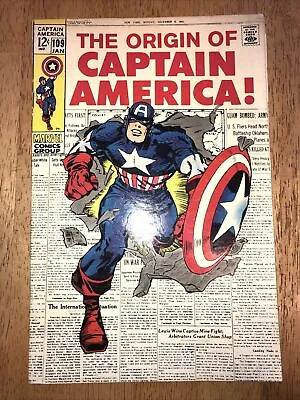 Buy Captain America # 109 - Origin Issue Nice Copy • 124.49£
