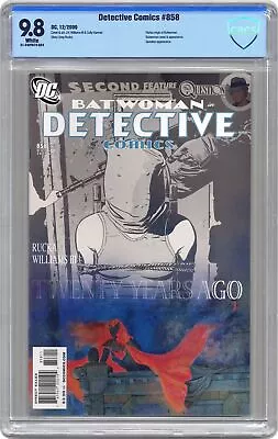 Buy Detective Comics #858A Williams CBCS 9.8 2009 21-242F872-024 • 71.95£