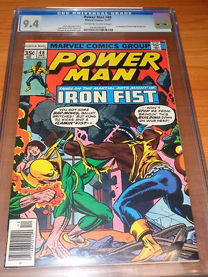 Buy POWER MAN #48 - CGC 9.4 NM (1st Meeting Power Man And Iron Fist ; OW/W Pages)  • 79.91£