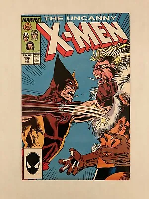 Buy Uncanny X-Men #222 (1987) Classic Wolverine Vs. Sabretooth Cover | HIGH GRADE • 12.06£