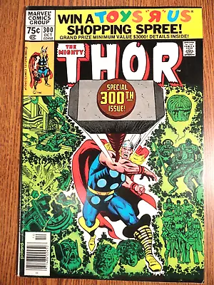 Buy Mighty Thor #300 Giant Special Key VG/F Eternals Celestials 1st Print Marvel MCU • 21.08£