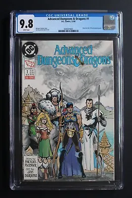 Buy Advanced Dungeons & Dragons #1 1st DC Comic RPG 1988 D&D TSR FILM Coming CGC 9.8 • 207.08£