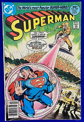 Buy Vintage February 1977 DC Comics Superman Comic Book No. 308 • 7.86£