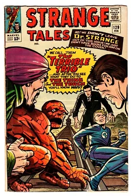 Buy Strange Tales #129 Comic Book 1965- Human Torch- Thing-Dr Strange Ditko • 32.62£