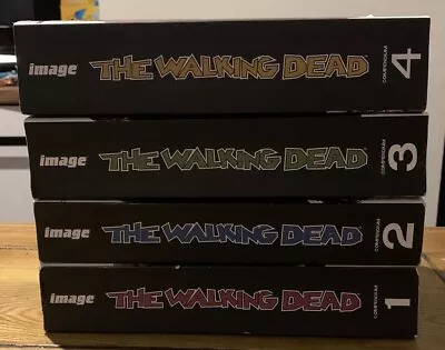 Buy THE WALKING DEAD COMPENDIUM Vols. 1 - 4 Complete Series Omnibus Graphic Novels • 13.50£