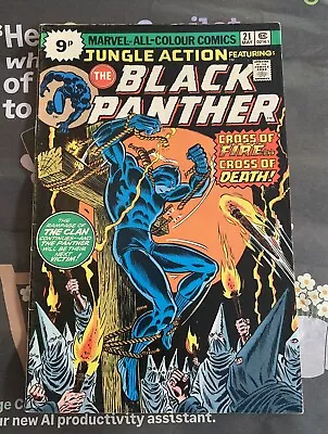 Buy Jungle Action Featuring Black Panther 21 - Marvel Comics • 20£