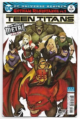 Buy Teen Titans #12 First Appearance The Batman Who Laughs Rebirth NM (2017) DC • 50£