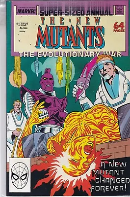 Buy Marvel Comics New Mutants Vol. 1 Annual #4 Sept 1988 Fast P&p Same Day Dispatch • 5.99£