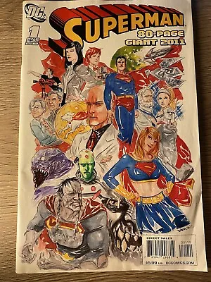 Buy Superman (2006 Series) 80-Page Giant 2011 #1 DC Comics • 14£