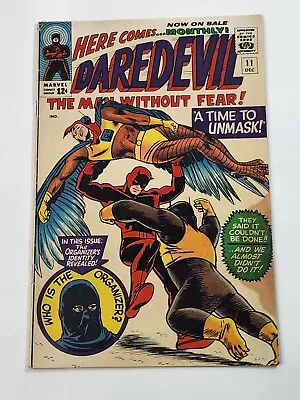 Buy Daredevil 11 Marvel Comics Ape Man Bird Man Cat Man Frog Man Silver Age 1965 • 51.38£