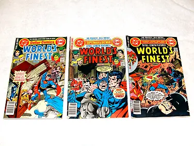 Buy World's Finest (Superman Batman) #'s: 252, 253, 254 (1978, DC), 3 Issue Lot, FN • 13.56£