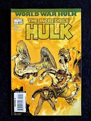 Buy World War Hulk The Incredible Hulk #111 Marvel Comic MCU Parker, Sotomayor 2007 • 4.34£