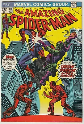 Buy Amazing Spider-Man #136  (Marvel 1963 Series)  VFN • 129.95£