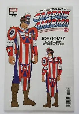 Buy United States Of Captain America # 3  Joe Gomez Marvel Comics. • 5£