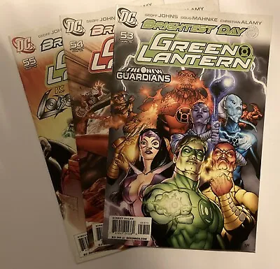 Buy Green Lantern: Brightest Day. #53, 54 & 55. VFN. Marvel 2010 • 7£