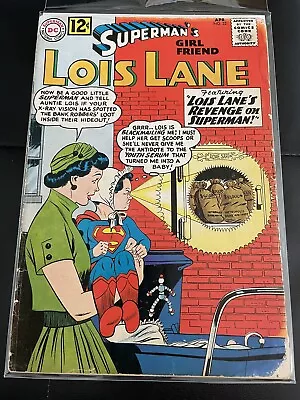 Buy Superman's Girlfriend Lois Lane 32 FN+ Swan Schaffenberger BIZARRO! 1962 DC • 39.97£
