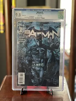 Buy Batman #1 (DC Comics, 2011) Variant Cover CGC 9.8 • 199.88£