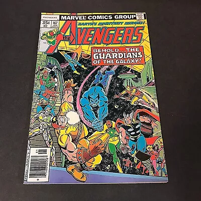 Buy Avengers 167, Jan '78, Very Fine+++, Guardians, 2 Free Comics, Combined Shipping • 12.05£