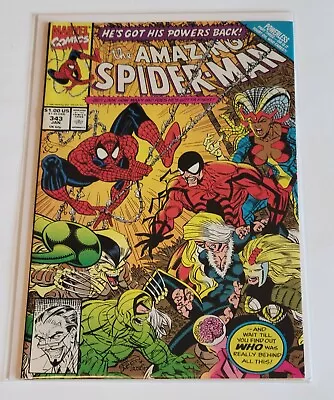 Buy Amazing Spider-Man  # 343 ( Marvel 1991)  Very Fine • 6.30£