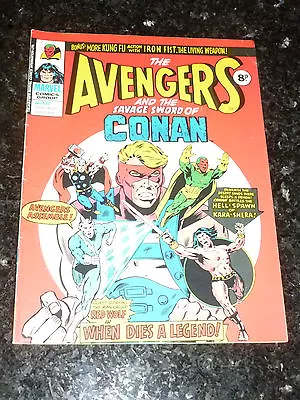 Buy THE AVENGERS & SAVAGE SWORD Of COMAN - No 127 - Date 21/02/1976 - Marvel Comic • 5.99£