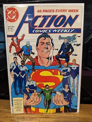 Buy Action Comics 601 1st App Of 2nd Secret Six F Superman DC Comics • 2.37£