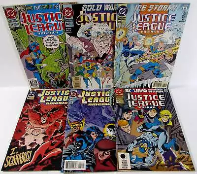 Buy Justice League America Lot Of 6 #68,84,85,93,95,6 DC (1992) 1st Print Comics • 18.97£