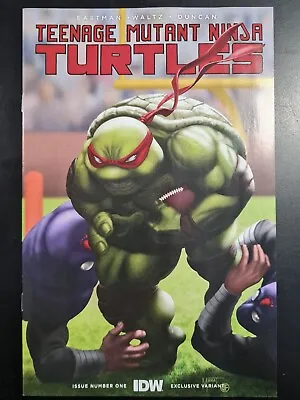 Buy Teenage Mutant Ninja Turtles #1 Marat Mychaels American Football Variant Nycc • 24.95£